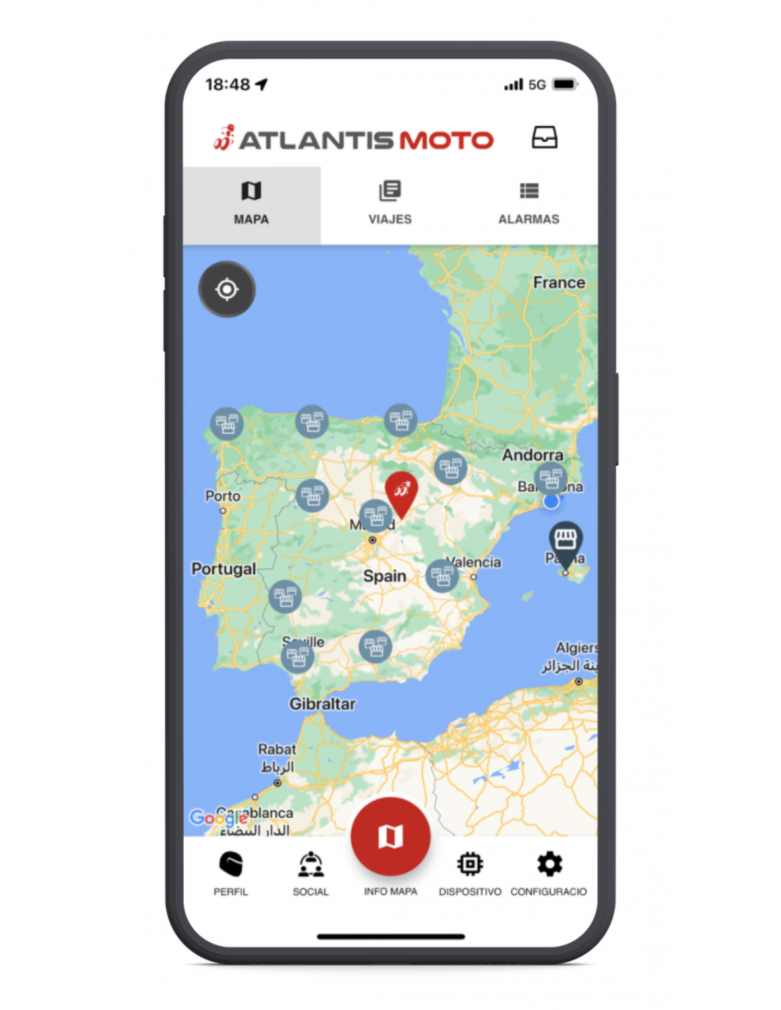  Alarma Moto Con Aviso Al Movil